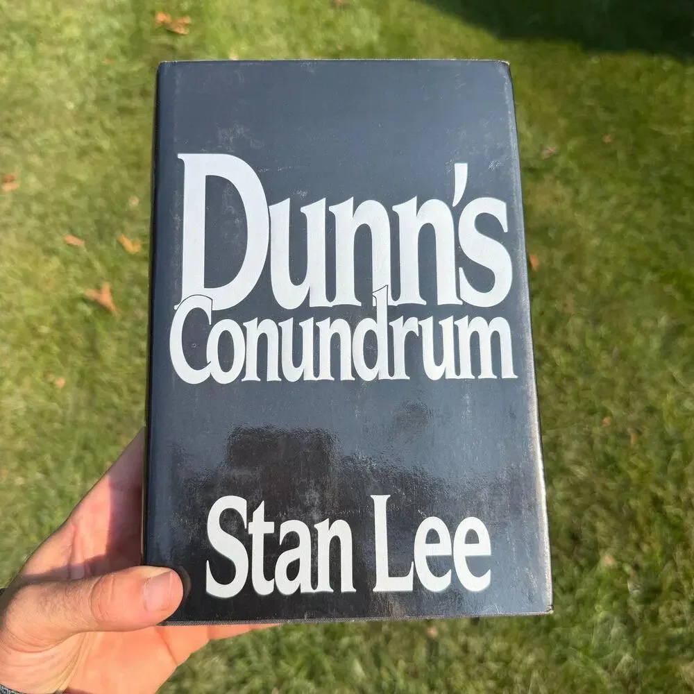 Dunn's Conundrum by Stan Lee 1985 Hardcover vintage